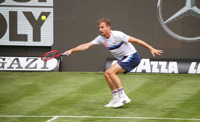 08 06 2021 Germany, Stuttgart, Tennis MercedesCup 2021, Peter Gojowczyk GER