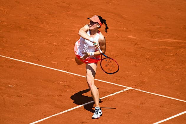 Tamara Zidansek ( Slovenie ) - TENNIS : Roland Garros 2021 - Internationaux de France - 08 06 2021 FedericoPestellini Panoramic 