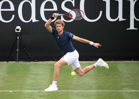 08 06 2021 Germany, Stuttgart, Tennis MercedesCup 2021, Yannick Hanfmann GER
