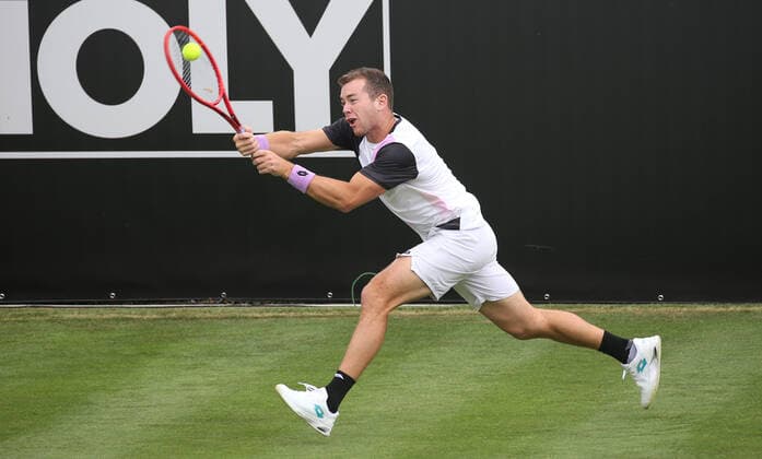 08 06 2021 Germany, Stuttgart, Tennis MercedesCup 2021, Dominik Koepfer GER