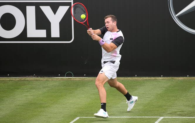 08 06 2021 Germany, Stuttgart, Tennis MercedesCup 2021, Dominik Koepfer GER