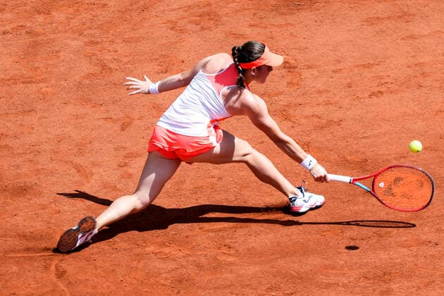 TENNIS - French Open 2021 PARIS,FRANCE,08.June.21 - TENNIS - WTA, Tennis Damen Tour, French Open, Roland Garros, Grand Slam. Image shows Tamara Zidansek (SLO).  GEPAxpictures xPatrickxSteiner