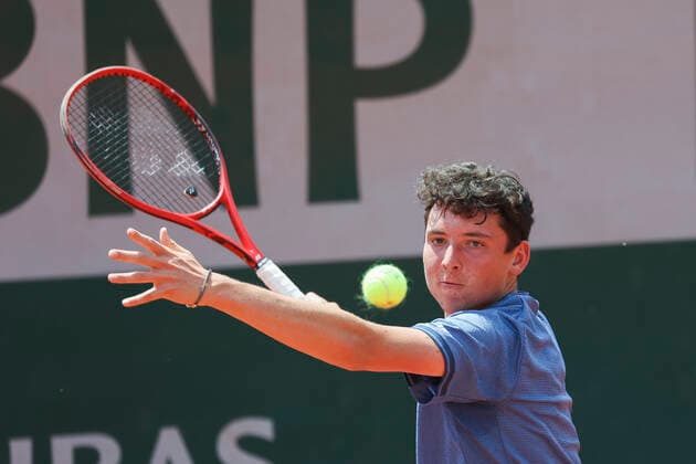 Max Rehberg GER , Junior Singles, BS Tennis French Open 2021 Grand Slam Roland Garros Paris France 8 June 2021 Copyright: xJuergenxHasenkopfx