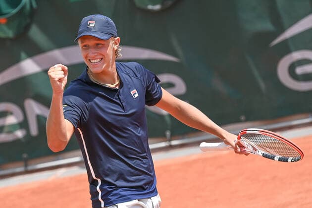 Tennis : Roland Garros 2021 - France - Leo Borg - Suede Tennis : Roland Garros 2021 - France - 08 06 2021 chryslenecaillaud Panoramic 