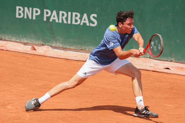 Max Rehberg GER , Junior Singles, BS Tennis French Open 2021 Grand Slam Roland Garros Paris France 8 June 2021 Copyright: xJuergenxHasenkopfx