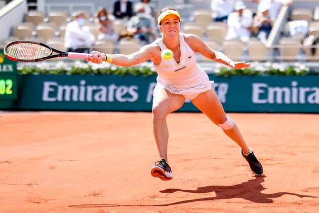 TENNIS - French Open 2021 PARIS,FRANCE,08.June.21 - TENNIS - WTA, Tennis Damen Tour, French Open, Roland Garros, Grand Slam. Image shows Anastasia Pavlyuchenkova (RUS).  GEPAxpictures xPatrickxSteiner