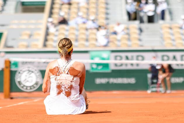 TENNIS - French Open 2021 PARIS,FRANCE,08.June.21 - TENNIS - WTA, Tennis Damen Tour, French Open, Roland Garros, Grand Slam. Image shows Anastasia Pavlyuchenkova (RUS).  GEPAxpictures xPatrickxSteiner