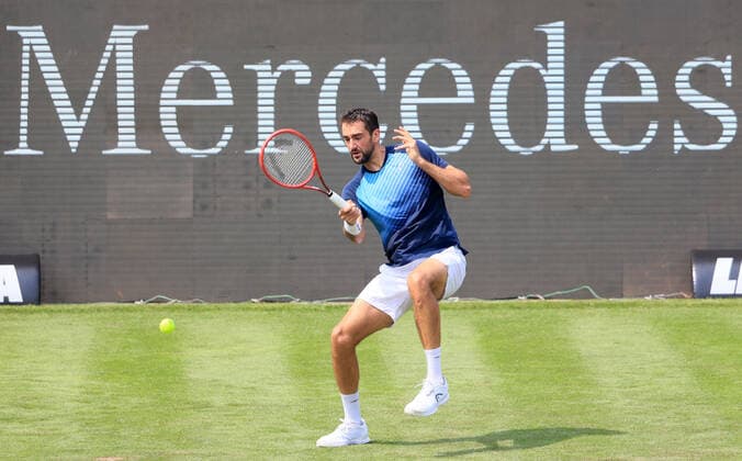 08 06 2021, ATP Tour Mercedes Cup Stuttgart, Weissenhofff, tennis, sport, in the picture Marin Cilic CRO