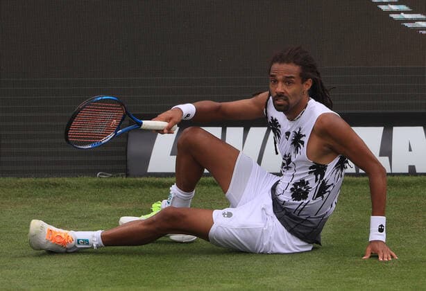08 06 2021, ATP Tour Mercedes Cup Stuttgart, Weissenhofff, tennis, sports, in the picture Dustin Brown GER