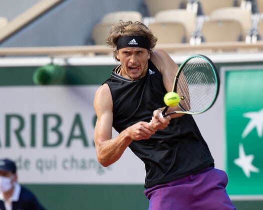 Alexander Zverev GER Tennis French Open 2021 Grand Slam Roland Garros Paris France 8 June 2021 Copyright: xJuergenxHasenkopfx