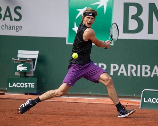 Alexander Zverev GER Tennis French Open 2021 Grand Slam Roland Garros Paris France 8 June 2021 Copyright: xJuergenxHasenkopfx