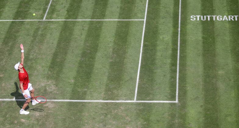 Tennis, ATP Tournament in Stuttgart