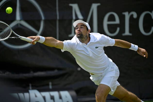 Jeremy Chardy FRA Action 09 06 2021 Tennis MercedesCup Stuttgart 2021 Weißenhof ATP 07 13 06 2021 Tennis MercedesCup Stuttgart 2021