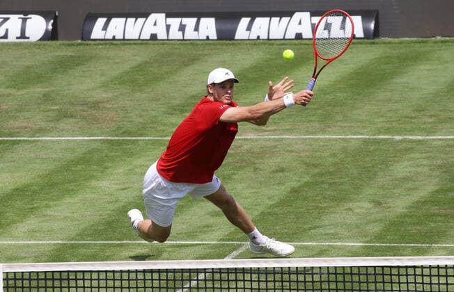 Stuttgart , Tennis MercedesCup 2021 , Yannick Hanfmann GER