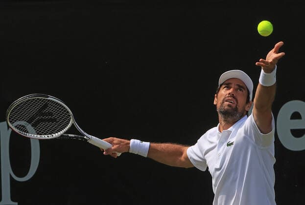 09 06 2021, ATP Tour Mercedes Cup Stuttgart, Weissenhofff, tennis, sports, in the picture Jeremy Chardy FRA
