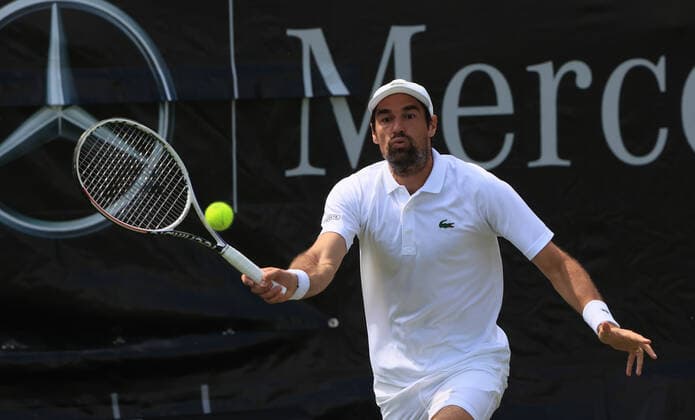 09 06 2021, ATP Tour Mercedes Cup Stuttgart, Weissenhofff, tennis, sports, in the picture Jeremy Chardy FRA