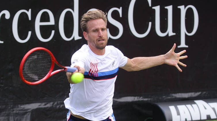 Stuttgart , Tennis MercedesCup 2021 , Peter Gojowczyk GER