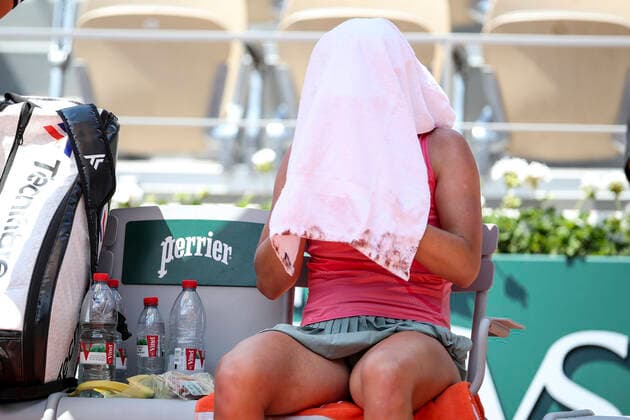 TENNIS - French Open 2021 PARIS,FRANCE,09.June.21 - TENNIS - WTA, Tennis Damen Tour, French Open, Roland Garros, Grand Slam. Image shows Iga Swiatek (POL).  GEPAxpictures xPatrickxSteiner