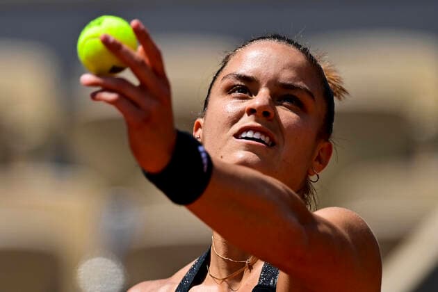 Maria Sakkari (Gre) TENNIS : Internationaux de France Roland Garros 2021 - Paris - 09 06 2021 JBAutissier Panoramic 
