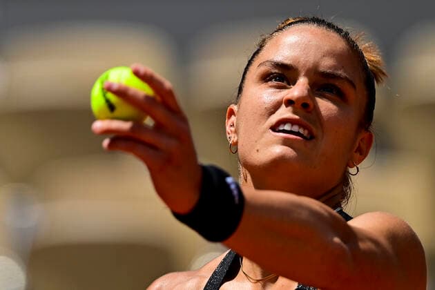Maria Sakkari (Gre) TENNIS : Internationaux de France Roland Garros 2021 - Paris - 09 06 2021 JBAutissier Panoramic 