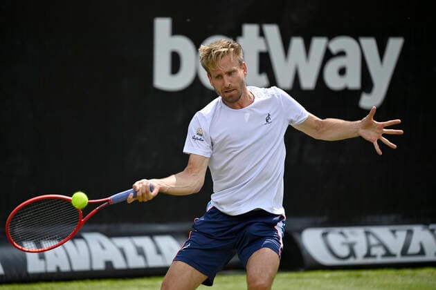 Peter Gojowczyk GER Action 09 06 2021 Tennis MercedesCup Stuttgart 2021 Weißenhof ATP 07 13 06 2021 Tennis MercedesCup Stuttgart 2021