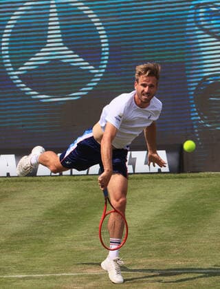09 06 2021, ATP Tour Mercedes Cup Stuttgart, Weissenhofff, tennis, sports, in the picture Peter Gojowczyk GER