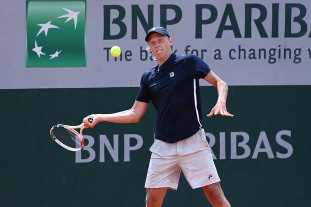 Tennis : Roland Garros 2021 - France - Leo Borg - Suede Tennis : Roland Garros 2021 - France - 09 06 2021 chryslenecaillaud Panoramic 