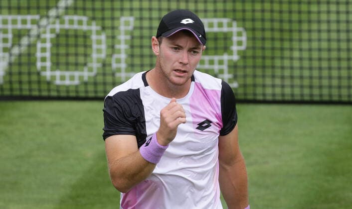 Stuttgart , Tennis MercedesCup 2021 , Dominik Koepfer GER