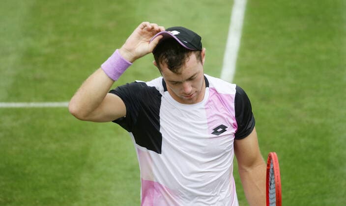 Stuttgart , Tennis MercedesCup 2021 , Dominik Koepfer GER