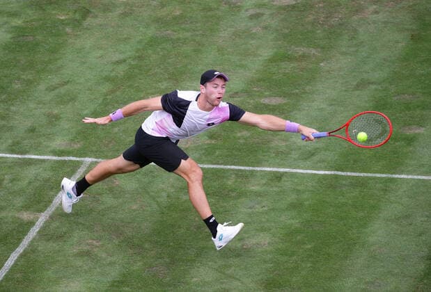 Stuttgart , Tennis MercedesCup 2021 , Dominik Koepfer GER