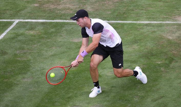 Stuttgart , Tennis MercedesCup 2021 , Dominik Koepfer GER