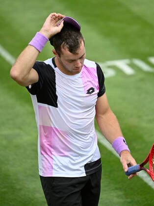 Dominik Koepfer Köpfer GER disappointed gesture, gesture 09 06 2021 Tennis MercedesCup Stuttgart 2021 Weißenhof ATP 07 13 06 2021 Tennis MercedesCup Stuttgart 2021