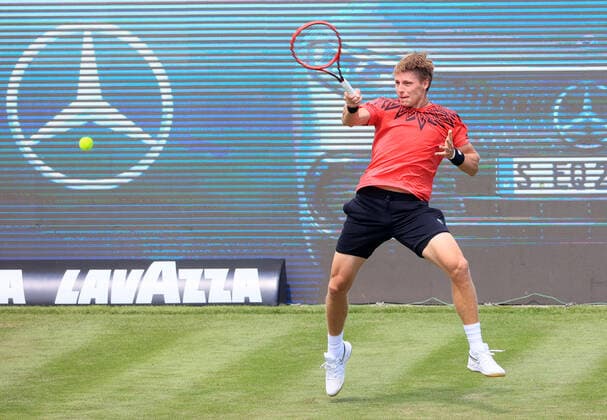 09 06 2021, ATP Tour Mercedes Cup Stuttgart, Weissenhofff, tennis, sports, in the picture Ilya Ivashka BLR