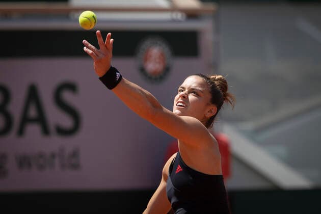 Maria Sakkari Tennis French Open 2021 Grand Slam Roland Garros Paris France 9 June 2021 Copyright: xJuergenxHasenkopfx
