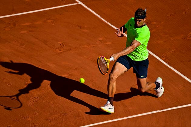 Rafael Nadal (Esp) TENNIS : Internationaux de France Roland Garros 2021 - Paris - 09 06 2021 JBAutissier Panoramic 