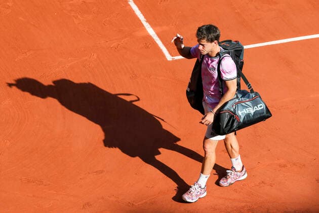 TENNIS - French Open 2021 PARIS,FRANCE,09.June.21 - TENNIS - ATP, Tennis Herren World Tour, French Open, Roland Garros, Grand Slam. Image shows Diego Schwartzman (ARG).  GEPAxpictures xPatrickxSteiner