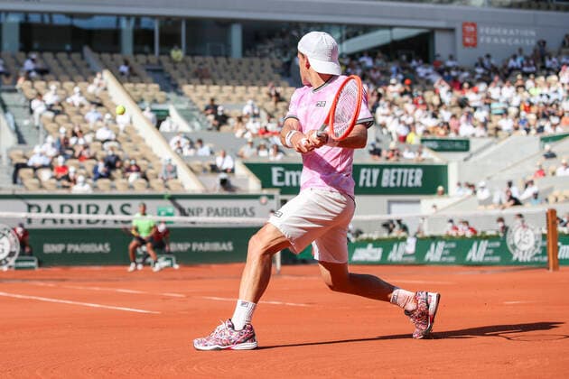 TENNIS - French Open 2021 PARIS,FRANCE,09.June.21 - TENNIS - ATP, Tennis Herren World Tour, French Open, Roland Garros, Grand Slam. Image shows Diego Schwartzman (ARG).  GEPAxpictures xPatrickxSteiner