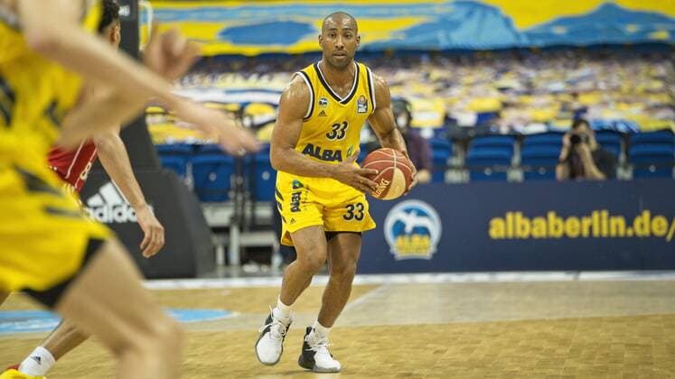 Jayson Granger Alba 33, 09 06 2021, BBL, Alba Berlin vs FC Bayern Final Game 1, at Mercedes Benz Arena, GER, Berlin, 09 06 2021, BBL, Alba vs FC Bayern Game 1 Playoff Berlin Copyright: xUwexKoch Eibner-Pressefotox EP_UKH