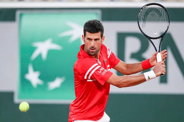 TENNIS - French Open 2021 PARIS,FRANCE,09.June.21 - TENNIS - ATP, Tennis Herren World Tour, French Open, Roland Garros, Grand Slam. Image shows Novak Djokovic (SRB).  GEPAxpictures xPatrickxSteiner