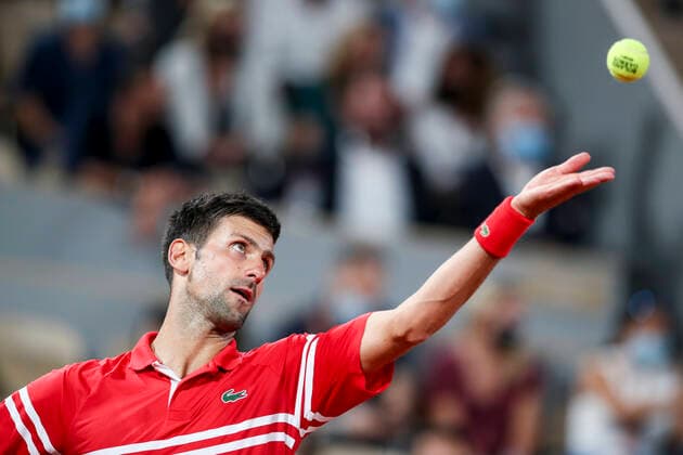 TENNIS - French Open 2021 PARIS,FRANCE,09.June.21 - TENNIS - ATP, Tennis Herren World Tour, French Open, Roland Garros, Grand Slam. Image shows Novak Djokovic (SRB).  GEPAxpictures xPatrickxSteiner