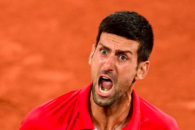 Tennis, French Open, Day 11, Novak Djokovic defeats Matteo Berrettini