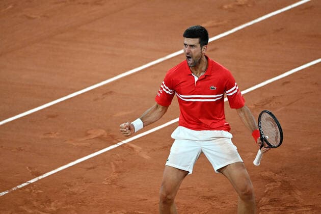 2021 Roland Garros Novak Djokovic , Serbia