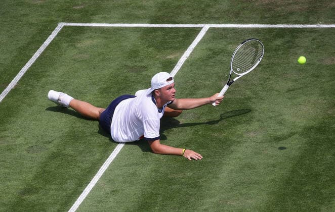 Stuttgart , Tennis MercedesCup 2021 , Dominic Stricker SUI