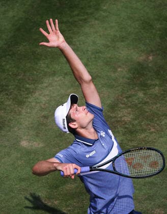 Stuttgart , Tennis MercedesCup 2021 , Hubert Hurkacz POL