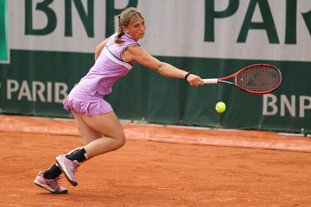 Mara Guth GER , Junior Women Singles, GS Tennis French Open 2021 Grand Slam Roland Garros Paris France 10 June 2021 Copyright: xJuergenxHasenkopfx