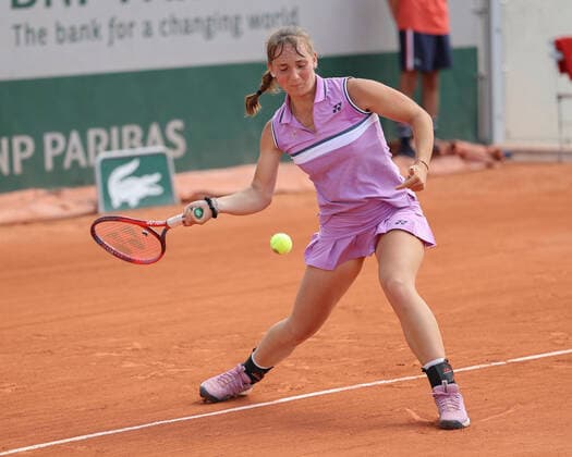 Mara Guth GER , Junior Women Singles, GS Tennis French Open 2021 Grand Slam Roland Garros Paris France 10 June 2021 Copyright: xJuergenxHasenkopfx