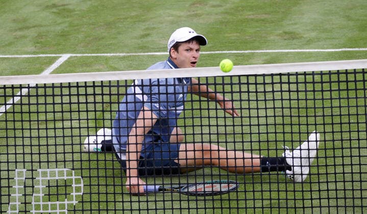 Stuttgart , Tennis MercedesCup 2021 , Hubert Hurkacz POL