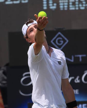 10 06 2021, ATP Tour Mercedes Cup Stuttgart, Weissenhofff, tennis, sports, in the picture Ugo Humbert FRA
