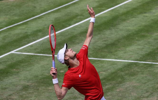 Stuttgart , Tennis MercedesCup 2021 , Yannick Hanfmann GER