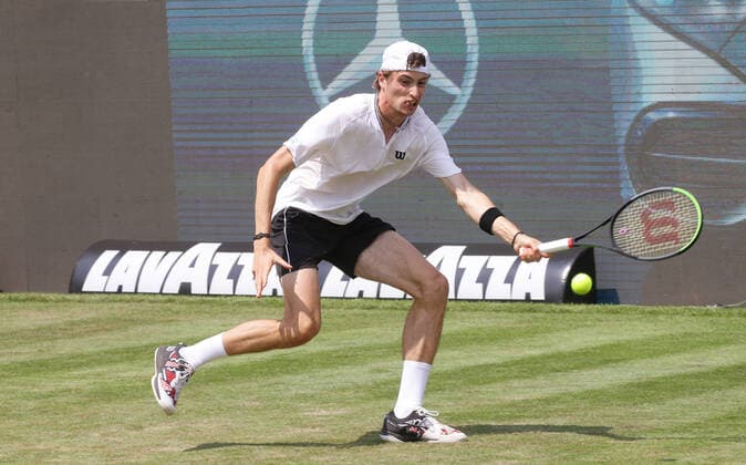 Stuttgart , Tennis MercedesCup 2021 , Ugo Humbert FRA